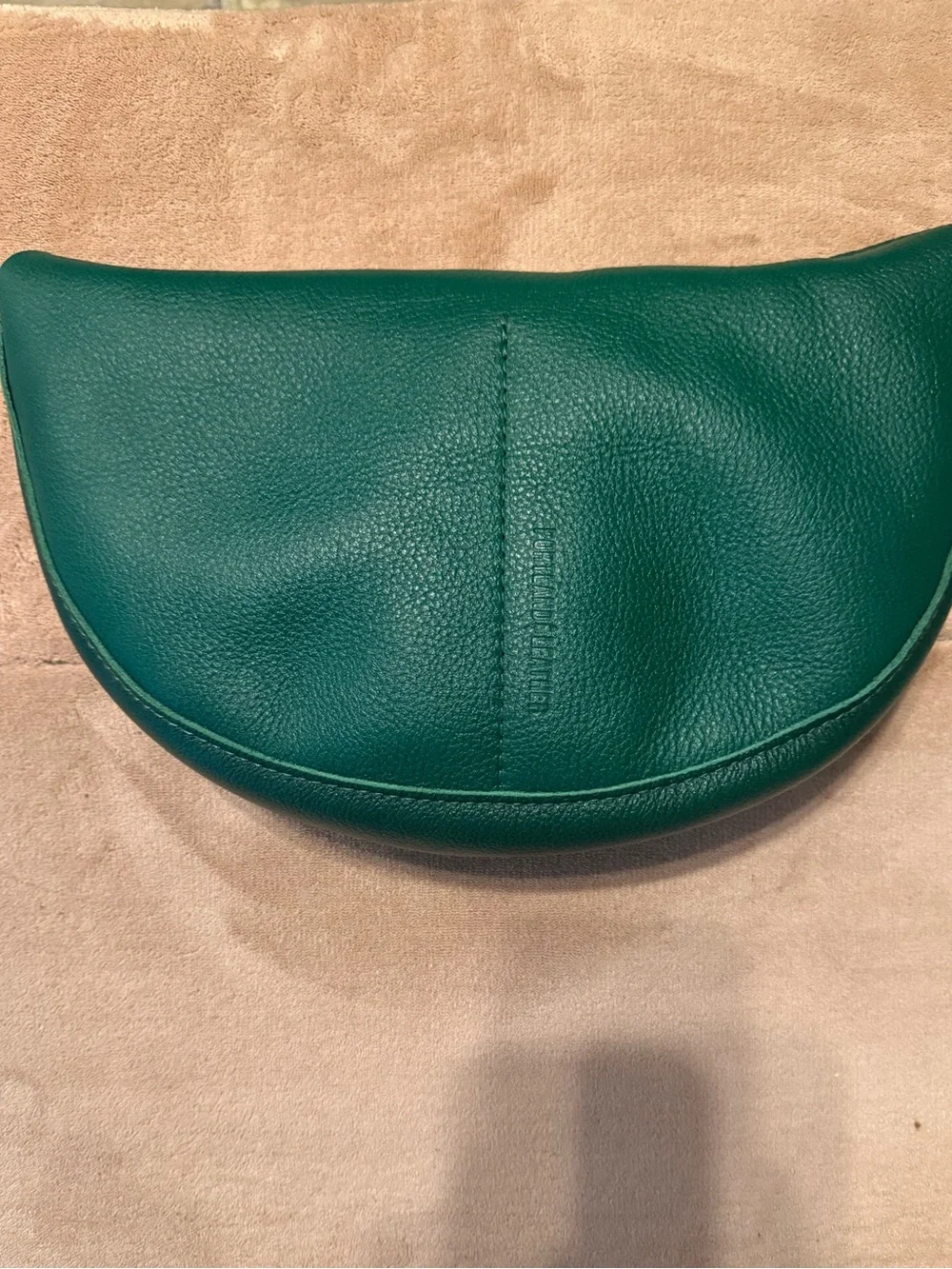 Portland Leather Large Koala 🐨 Crossbody in Bacalar (green) EUC! 👜🍀 - Picture 2 of 7